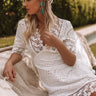 Private Beach Eyelet Dress Image - 1