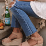 The Magnolia Espadrille Wedge In Latte Image - 1