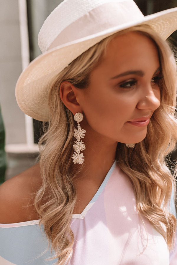 Paris Kisses Earrings In Ivory