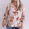 Zen Garden Shift Top In Blush  Curves Image - 1