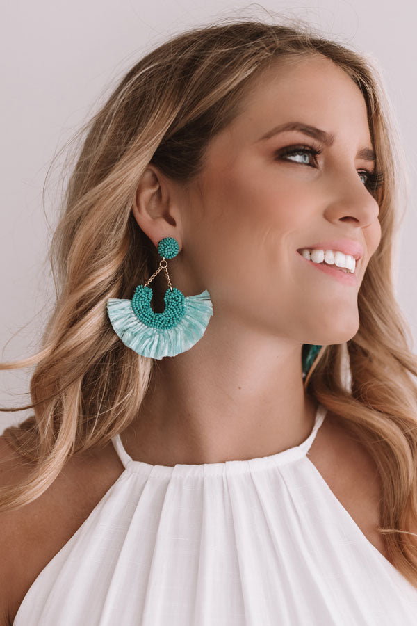 Endless Celebration Earrings In Turquoise
