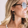 Paris Kisses Earrings In Black Image - 1