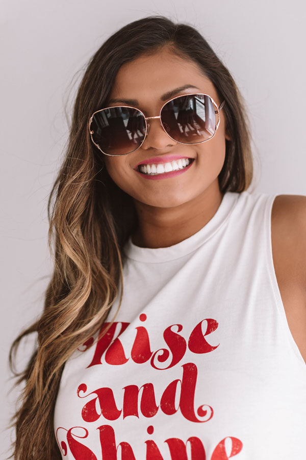 Sunrise To Sunset Sunnies In Tortoiseshell