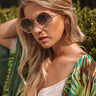 Glam Vibes Sunnies In Black Image - 1