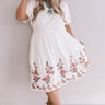 Caribbean Bliss Embroidered Midi Curves Image - 1