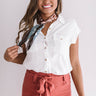 Grand Cayman Gorgeous Shift Top In White Image - 1
