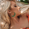 Margarita Meet-Up Earrings In Green Image - 1