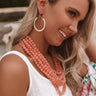 Sea And Spritzers Earrings In White Image - 1