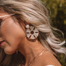Lost In Paradise Earrings In Ivory Image - 1