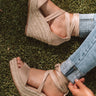The Millie Wedge In Iced Latte Image - 1