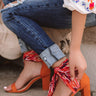 The Chandler Heel In Orange Image - 1
