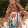 Sunshine and Smiles Floral Tank in Ivory Image - 1