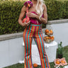 You're A Rockstar Stripe Flare Pants Image - 1