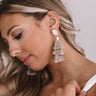Haute Off The Press Earrings In Taupe Image - 1