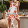 Blissfully Yours Floral Shift Dress in Cream Image - 1