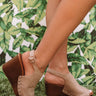 The Caleigh Wedge In Taupe Image - 1