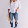Bimini Breeze Shift Tee In White Image - 1