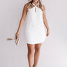 Vino, Yes Please Shift Dress in White Image - 1