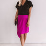 Mimosa Please Shift Top in Black Image - 1