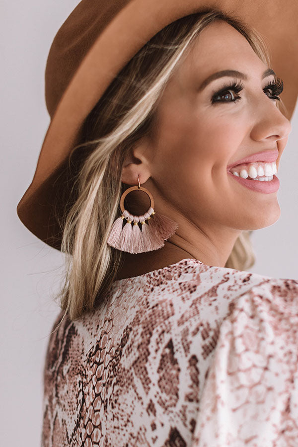 Penthouse Preferred Earrings In Dusty Purple