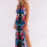 Flirting In Florence Halter Maxi in Black Image - 1