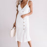 Long Beach Bombshell Midi Dress in Ivory Image - 1