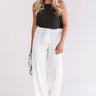 Chic On The Coast Shift Tank In Black Image - 1