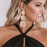 Dripping In Luxury Earrings in Gold Image - 1