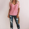 Paris Luxe Lace Top in Blush Image - 1
