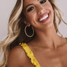 Loosen Up Hoop Earrings Image - 1