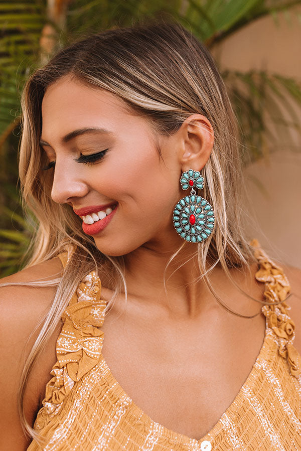 Southern Sweetheart Earrings In Red