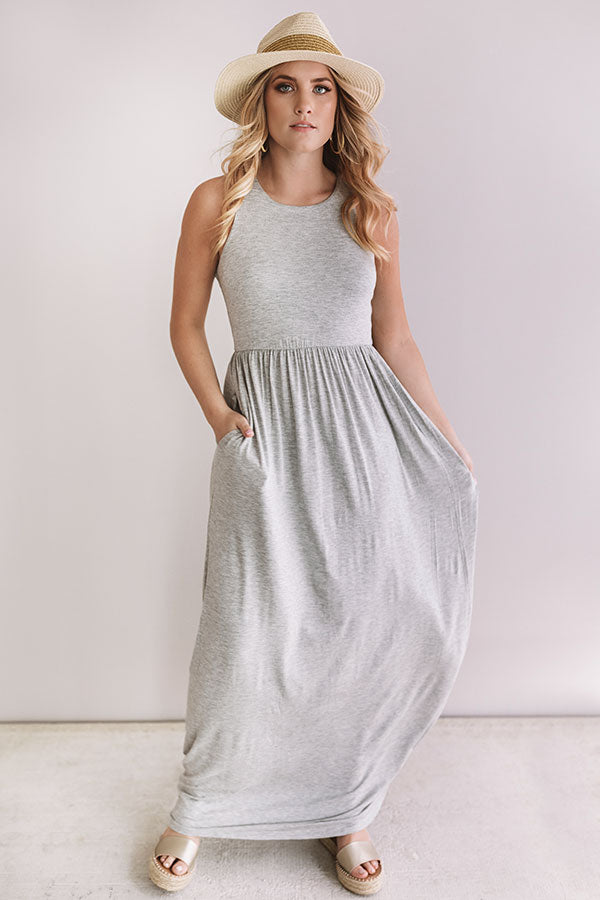 Summer Love Maxi In Grey Image - 1