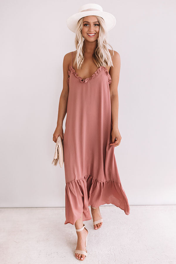 Your'e My Sweetheart Midi In Rustic Rose Image - 2