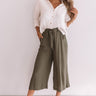 Chic Vibes Button Up Top In Birch Image - 1