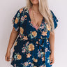 Floral Feelin' Romper In Navy Curves Image - 1