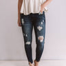 The Henson Midrise Distressed Skinny Image - 1