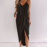 Living In Luxury Midi In Black Image - 1