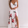 Floral Wonderland Maxi In White Image - 1