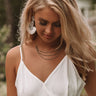 Moment by Moment Beaded Necklace in Grey Image - 1
