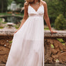 Cosmos at the Beach House Crochet Trim Maxi Image - 1