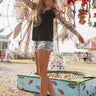 Festival Vibes Overlay in Snake Print Image - 1