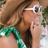 Pineapple Perfection Beaded Earrings Image - 1