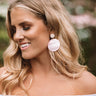 Dazzling Detail Earrings in Pink Image - 1