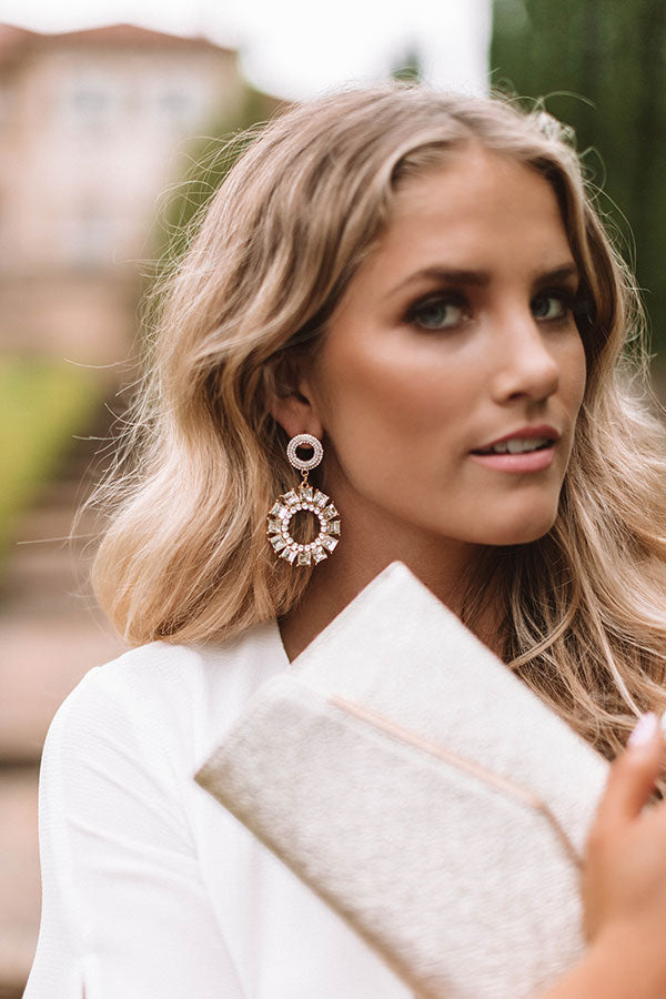 Bubbly In Brighton Earrings In Clear