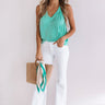 Sunny Days In San Diego Shift Top In Seaglass Image - 1