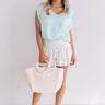 Pina Colada Paradise Shift Top In Mint Image - 1