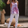 Treasure Island Floral Shift Tank in Lavender Image - 1