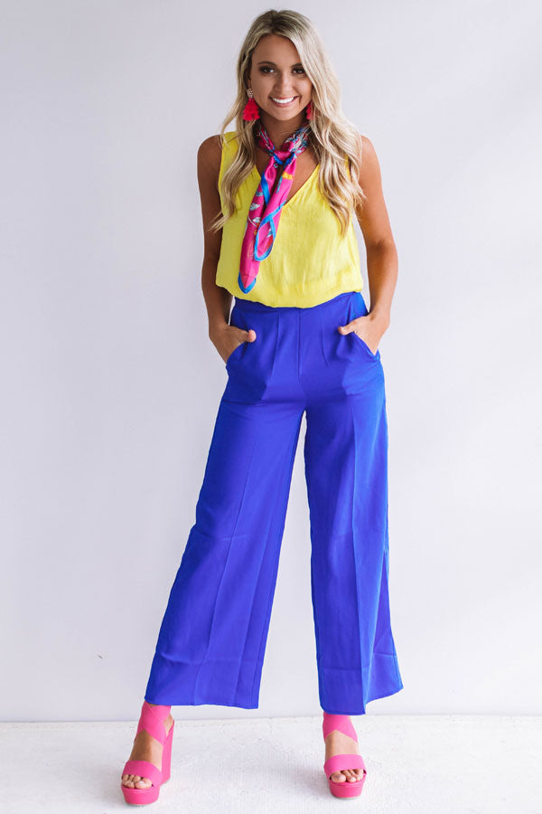 Sunny Days In San Diego Shift Top In Yellow