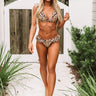 Wild Side Leopard Ruffle Bikini Top Image - 1