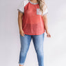 Beach Bar Knit Tee Curves Image - 1